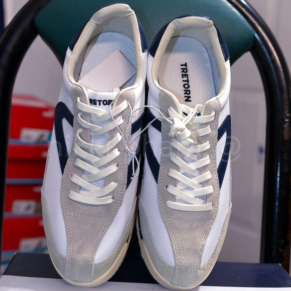 TRETORN Women's Rawlins Sneakers Lace-Up Casual Tennis Shoes with Classi… - Picture 2 of 6